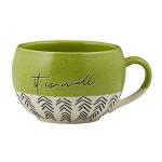 Creative Brands It Is Well Stoneware Mug, 16-Ounce, It Is Well
