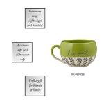 Creative Brands It Is Well Stoneware Mug, 16-Ounce, It Is Well