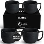MIAMIO Oasis Collection - Set of 4 Coffee Mugs