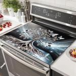 Butterfly Design Stove Top Cover and Mat