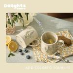 Elegant Sage Botanical Ceramic Mug - 12oz