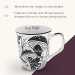 Black and White Celestial Boho Coffee Mug