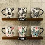 Color Changing Butterfly Coffee Mug - 12oz Ceramic