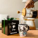 Color Changing Butterfly Coffee Mug - 12oz Ceramic