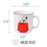 Snoopy and Woodstock Cozy Camper Mug, 20 oz