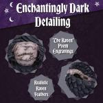 Edgar Allan Poe's Nevermore Raven Trinket Holder