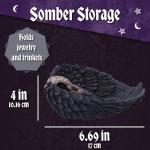Edgar Allan Poe's Nevermore Raven Trinket Holder