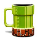 Super Mario Warp Pipe Ceramic Coffee Mug 15oz
