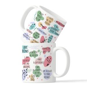 Inspirational Daily Affirmations Coffee Mug - 11oz