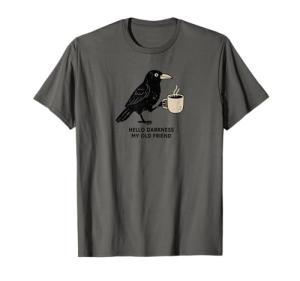 Funny Raven Crow Hello Darkness Coffee Mug