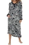 Cozy Women’s Plush Fleece Nightgown with Pockets