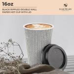 16 oz Disposable Insulated Coffee Cups - Harvest Pack