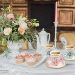 Floral Paper Tea Cups - Set of 24