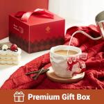 Personalized 11oz Red Bow Coffee Mug