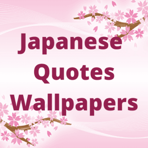 Japanese Quotes Motivational 3D Pop Wallpaper Set