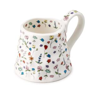 Floral 20 Oz Large Ceramic Coffee Mug