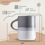 Set of 2 Ombre Coffee Mugs, 18Oz