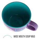 Ariel Moonlight Ceramic Soup Mug - 24 Ounces