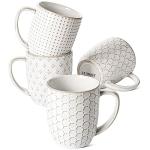 LE TAUCI 12 oz Ceramic Coffee Mug Set of 4