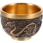 Vintage Dragon Pattern Kung Fu Teacups Set