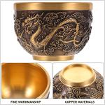Vintage Dragon Pattern Kung Fu Teacups Set