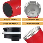 Red Stainless Steel Insulated Travel Coffee Mug