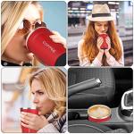 Red Stainless Steel Insulated Travel Coffee Mug