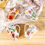 GBHOME 18 Ounce Ceramic Tea Mug with Infuser