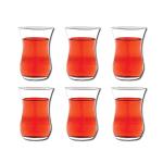 Set of 6 Authentic Turkish Tea Glasses