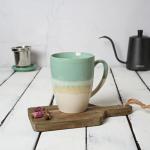 Bosmarlin Ceramic Tea Cup with Infuser - Green