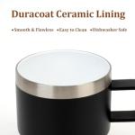 Stackable Stainless Steel Insulated Mugs Set of 2