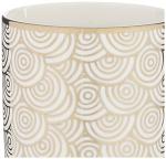 Gold Plated Mosaic Coffee Mugs, Set of 6