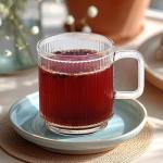 12 Pack Glass Coffee Mugs with Handles