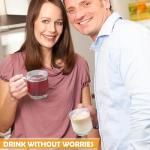 12 Pack Glass Coffee Mugs with Handles