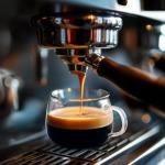 V-Shaped Glass Espresso Cups Set of 2