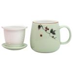 ZooBoo 18oz Ceramic Tea Mug with Infuser