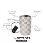 Travel Coffee Mug with Flip Lid - 12oz