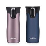 Contigo Stainless Steel Travel Mug Set, 16 Ounces