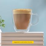JoyJolt Savor Double Wall Insulated Coffee Mugs - Set of 2