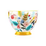 Hand-Painted Floral Ceramic Coffee Mugs 15 OZ
