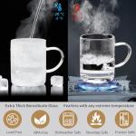 Large Glass Tea Cup with Infuser and Lid