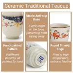 Set of 6 Japanese Ceramic Tea Cups