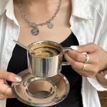 ZENFUN 4 Pack Double Walled Stainless Steel Cups