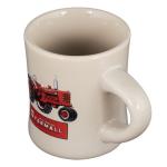 Farmall Stoneware Mug with Red Tractor Design