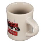 Farmall Stoneware Mug with Red Tractor Design