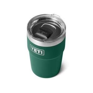 YETI 16 oz Insulated Stackable Tumbler, Black Forest
