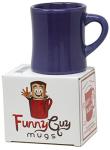 Funny Retro Diner Coffee Mug - 10 Oz Stoneware