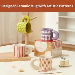 Colorful Coffee Mug with Big Comfortable Handle