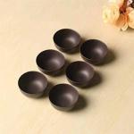 Mini Purple Sand Tea Tasting Cup Set of 6