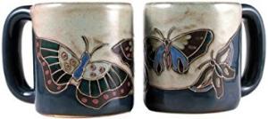 Mara Stoneware 16 Oz Butterfly Coffee/Tea Mug